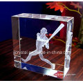 3D Laser Photo Wedding Favors Crystal Rectangle Block Personalized Gifts